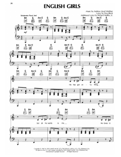 English Girls von Andrew Lloyd Webber (Download) 