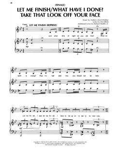 Finale, The Songs von Don Black (Download) 