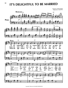It's Delightful To Be Married von V. Scotto (Download) 