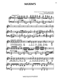 Maxim's von Franz Lehár (Download) 