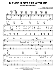 Maybe It Starts With Me von Jason Robert Brown (Download) 