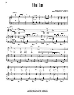 I Don't Care von Eva Tanguay (Download) 