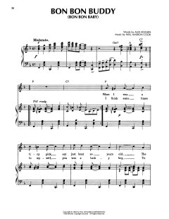 Bon Bon Buddy (Bon Bon Baby) von Will Marion Cook (Download) 