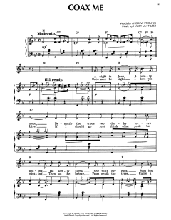Coax Me von Harry Von Tilzer (Download) 