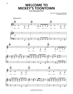 Welcome To Mickey's Toontown von Bruce Healey (Download) 