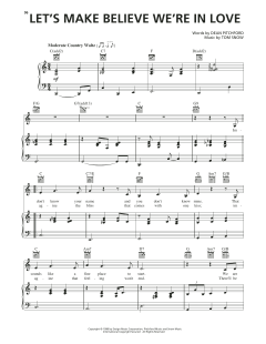 Let's Make Believe We're In Love von Dean Pitchford (Download) 