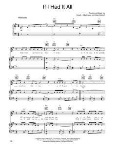 If I Had It All von Dave Matthews Band (Download) 