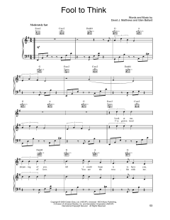 Fool To Think von Dave Matthews Band (Download) 