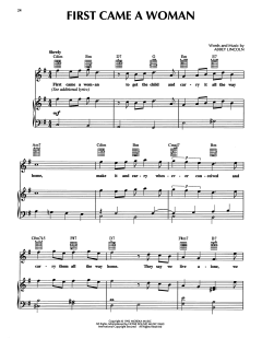 First Came A Woman von Abbey Lincoln (Download) 