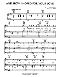 And How I Hoped For Your Love von Abbey Lincoln (Download) 