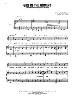 Girl Of The Moment von Ira Gershwin (Download) 