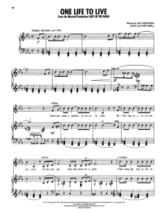 One Life To Live von Ira Gershwin (Download) 