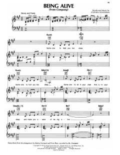 Being Alive von Barbra Streisand (Download) 