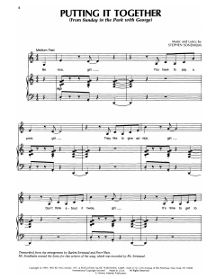 Putting It Together von Barbra Streisand (Download) 