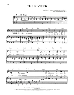 The Riviera von Cy Coleman (Download) 