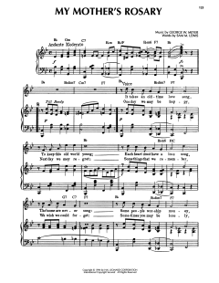 My Mother's Rosary von Sam M. Lewis (Download) 