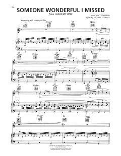 Someone Wonderful I Missed von Cy Coleman (Download) 