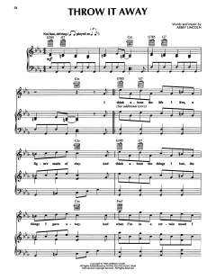 Throw It Away von Abbey Lincoln (Download) 