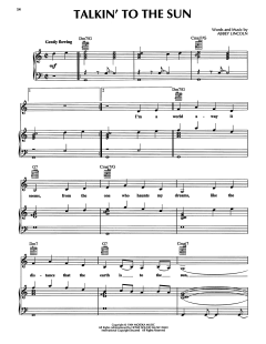 Talkin' To The Sun von Abbey Lincoln (Download) 