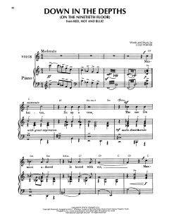 Down In The Depths (On The Ninetieth Floor) von Cole Porter (Download) 