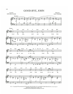 Good-Bye, John von Alec Wilder (Download) 