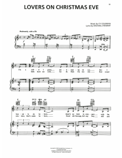 Lovers On Christmas Eve von Cy Coleman (Download) 