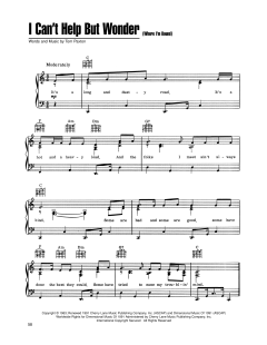 I Can't Help But Wonder (Where I'm Bound) von Tom Paxton (Download) 