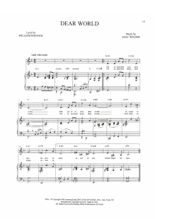 Dear World von Alec Wilder (Download) 