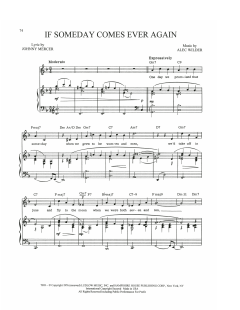 If Someday Comes Ever Again von Alec Wilder (Download) 