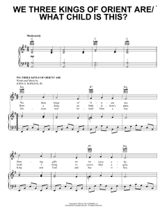 We Three Kings Of Orient Are with What Child Is This? von William C. Dix (Download) 