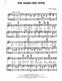 The Warm Red Wine von Ernest Tubb (Download) 