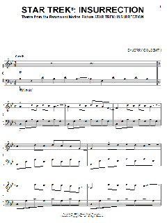 Star Trek Insurrection von Jerry Goldsmith (Download) 