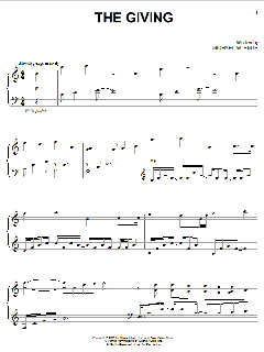 The Giving von Michael W. Smith (Download) 
