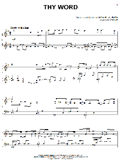 Thy Word von Amy Grant (Download) 