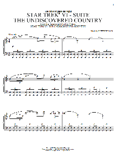 Star Trek VI - The Undiscovered Country von Cliff Eidelman (Download) 