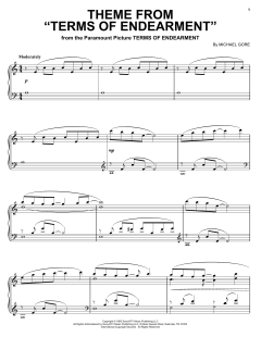 Theme from Terms Of Endearment von Michael Gore (Download) 