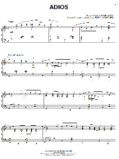 Adios von Astor Piazzolla (Download) 