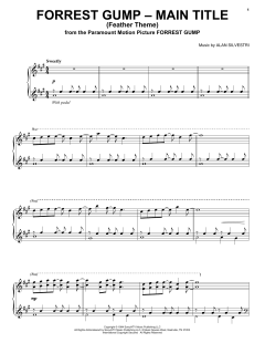 Forrest Gump - Main Title von Alan Silvestri (Download) 