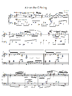 Air On The G String von Johann Sebastian Bach (Download) 