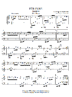 Fur Elise von Ludwig van Beethoven (Download) 