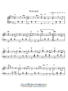 Waltz In G Major, Op. 39, No. 15 von Johannes Brahms (Download) 