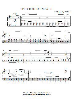Prelude In E Minor, Op. 28, No. 4 von Frédéric Chopin (Download) 