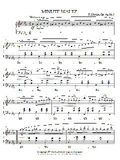 Waltz In Db Major, Op. 64, No. 1 von Frédéric Chopin (Download) 