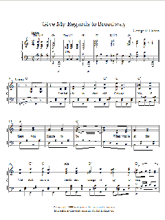 Give My Regards To Broadway von Cohan (Download) 