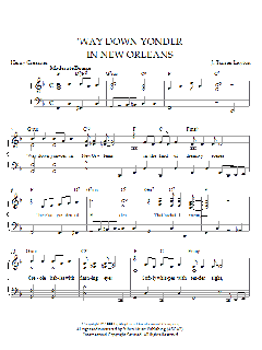 'Way Down Yonder In New Orleans von Henry Creamer (Download) 