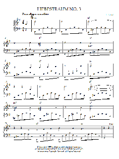 Liebestraum No. 3 (Simplified arrangement in G Major) (Download) 