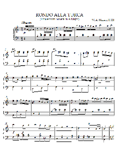 Rondo Alla Turca (Finale) von Mozart (Download) 