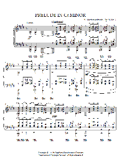 Prelude in C# Minor, Op. 3, No. 2 (Download) 