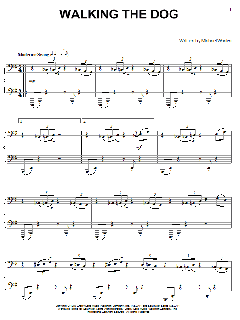Walking The Dog von Michael Whalen (Download) 