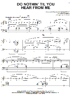 Do Nothin' Till You Hear From Me von Duke Ellington (Download) 